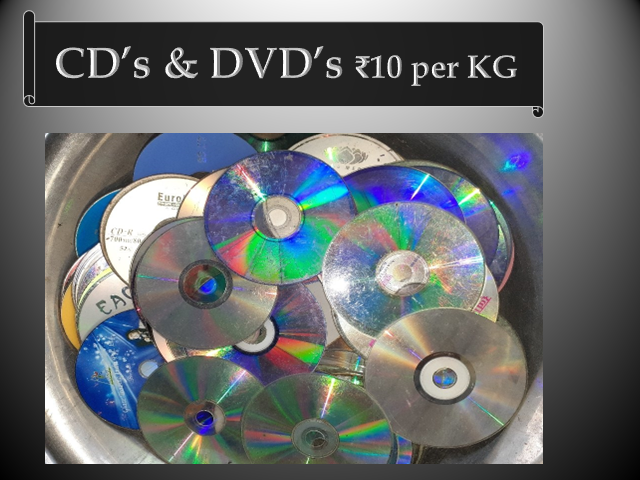 CD DVD scrap in Hyderabad