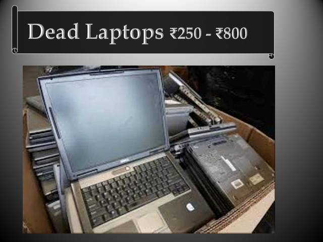 dead laptop scraps in hyderabad