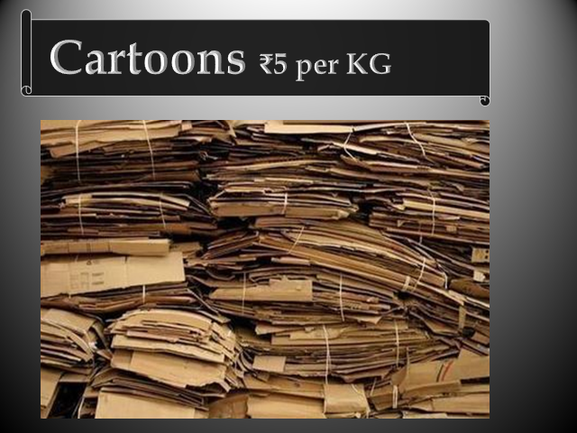 CARTOON BOX SCRAP IN HYDERABAD